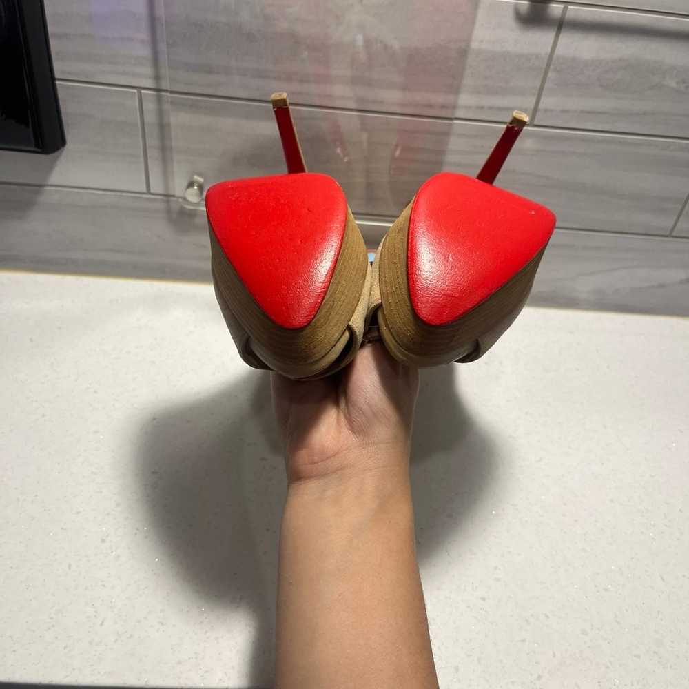 Christian Louboutin suede Pumps - AUTHENTIC - image 4