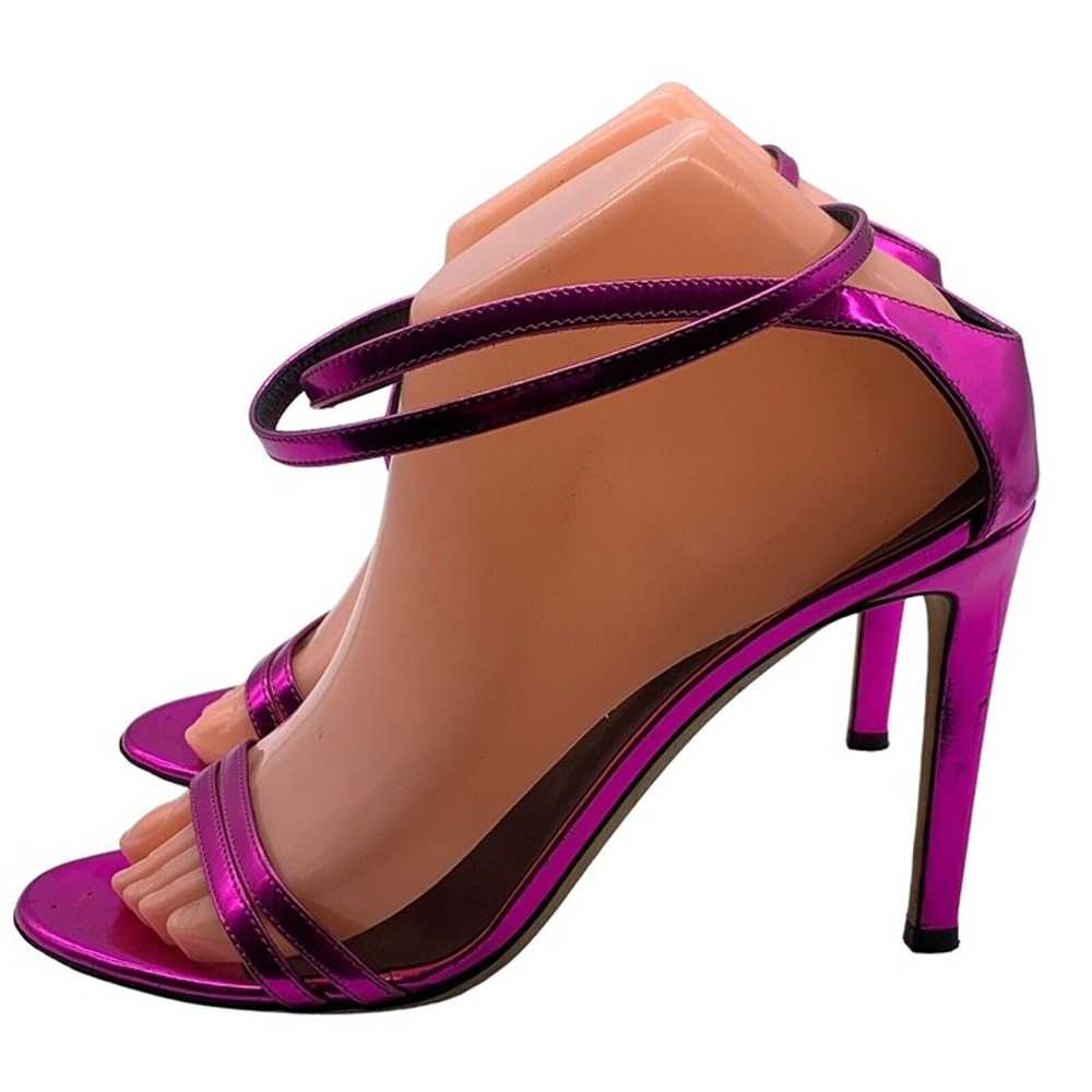 Giuseppe Zanotti Catia Heels Sandals Pink Patent … - image 3