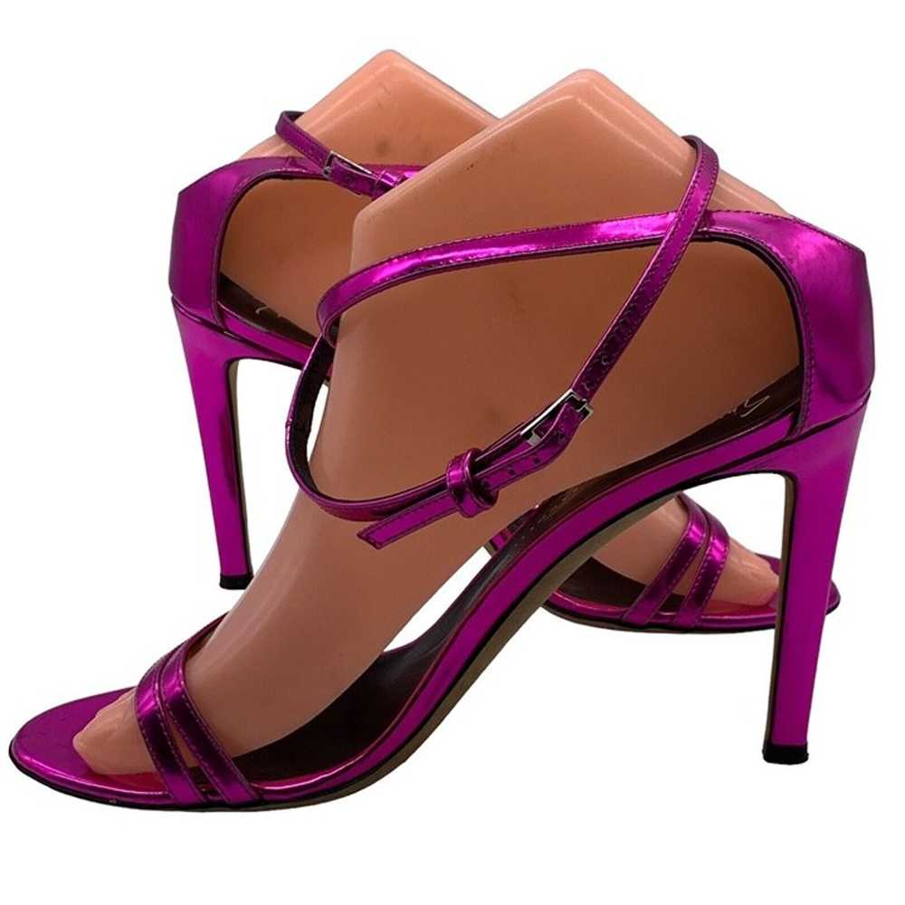 Giuseppe Zanotti Catia Heels Sandals Pink Patent … - image 7