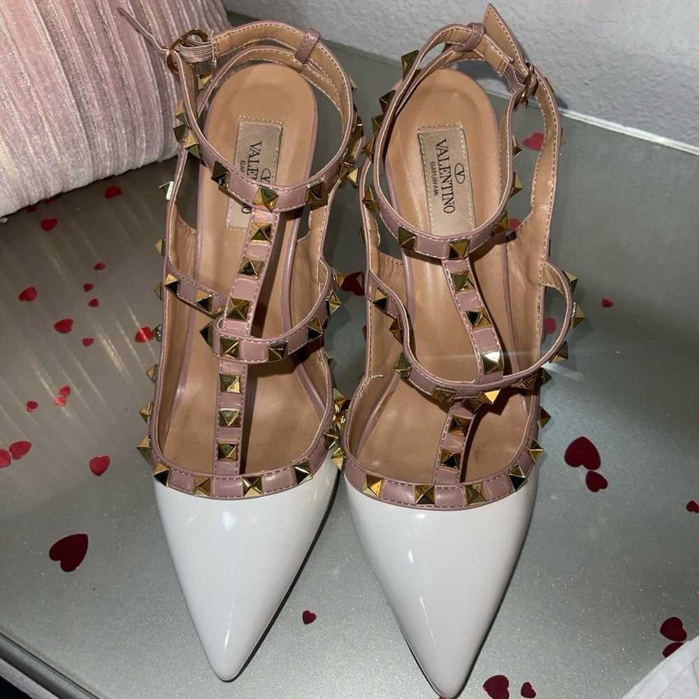 Valentino rockstud heels - image 2