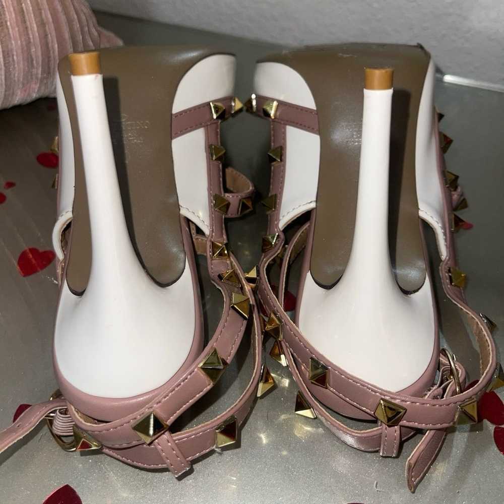 Valentino rockstud heels - image 5