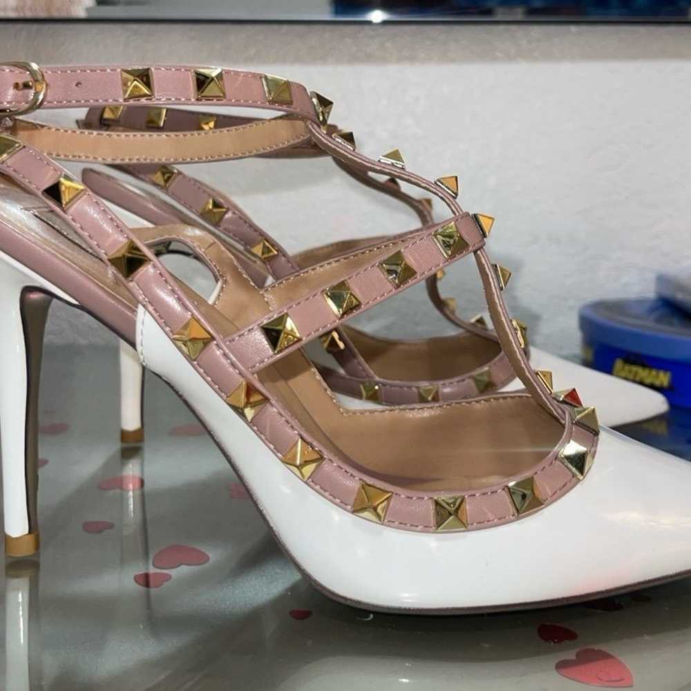 Valentino rockstud heels - image 7