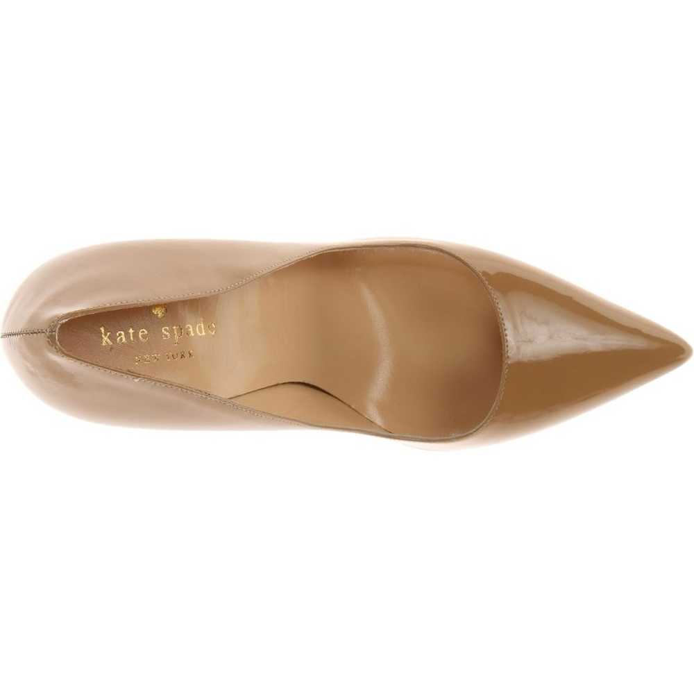 Kate Spade Camel Patent Leather Pointed Pumps - image 4