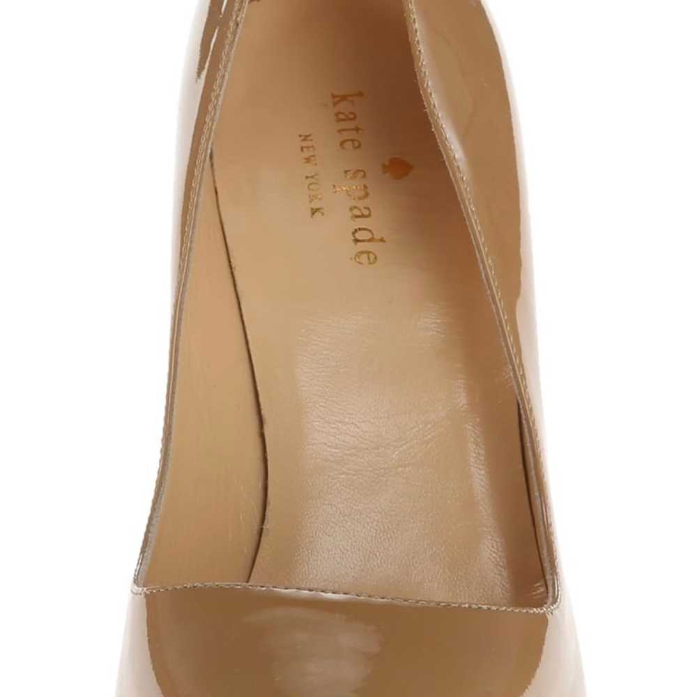 Kate Spade Camel Patent Leather Pointed Pumps - image 5