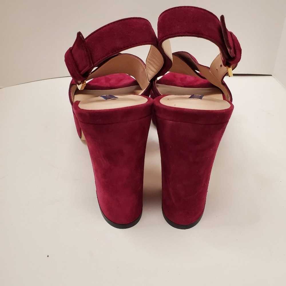 STUART WEITZMAN Jerry Suede Heeled Sandals Size 9… - image 8