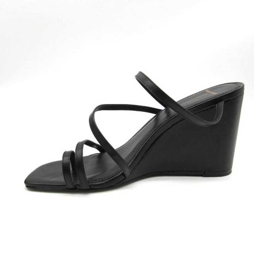 BLACK SUEDE STUDIO Phoebe Wedge Sandal in Black S… - image 6