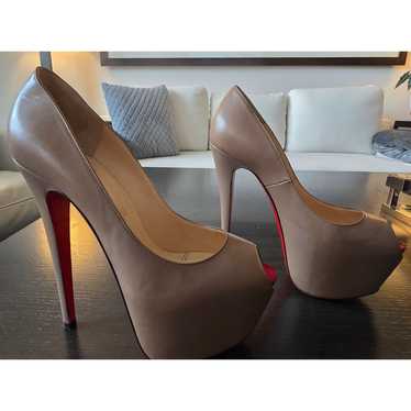 Christian Louboutin Size 38EU Prive heels. Pre-ow… - image 1