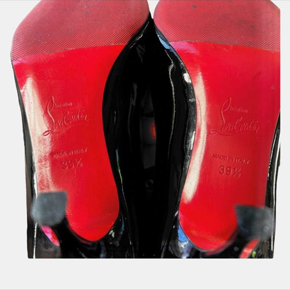 Christian Louboutin Kate Black Patent Leather Pum… - image 6