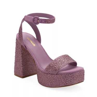 New Larroude Dolly Crystal Embellished Ankle Stra… - image 1