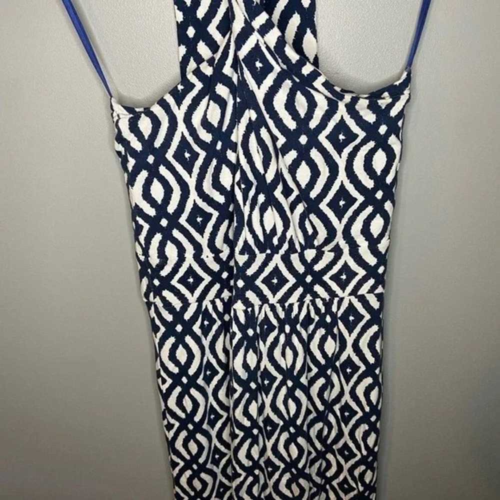 Vineyard Vines Geometric Halter Maxi Dress - image 5