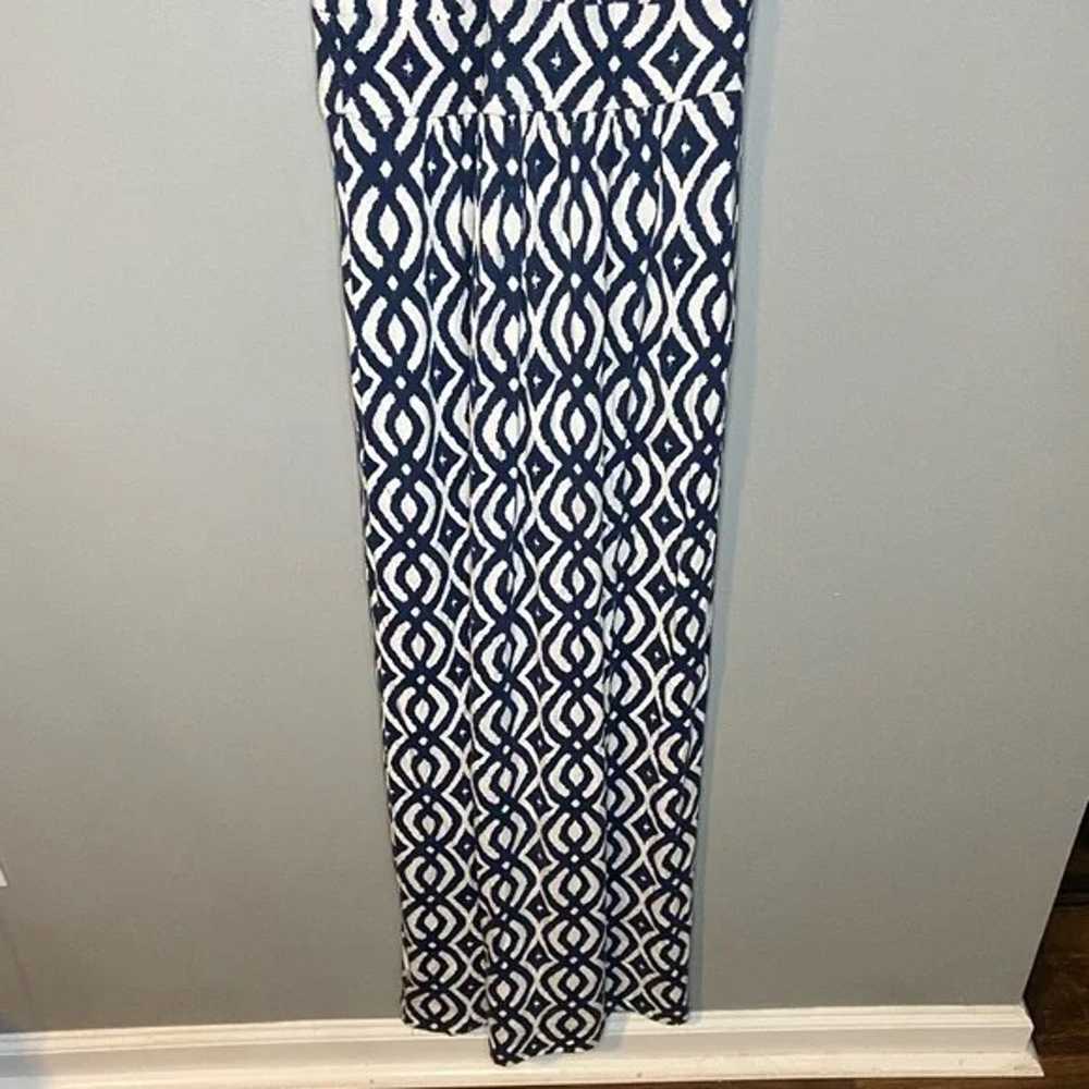 Vineyard Vines Geometric Halter Maxi Dress - image 8