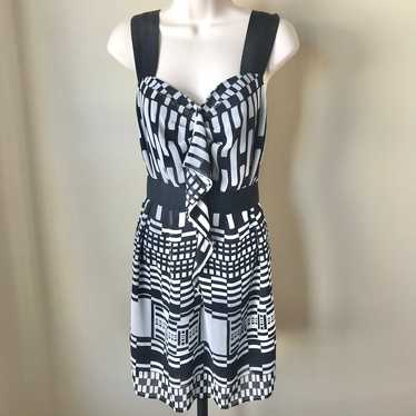 BCBGeneration Block Pattern Dress