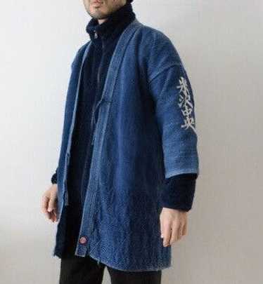 Indigo × Japanese Brand × Kiriko Made Vintage Jap… - image 1