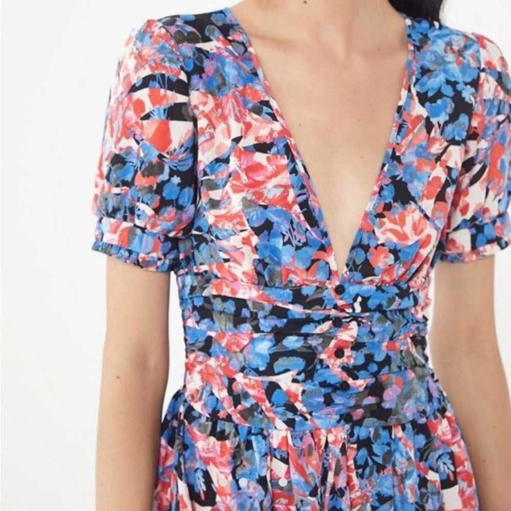 Urban Outfitters Emmy Ruched Short Sleeve Dress - image 3