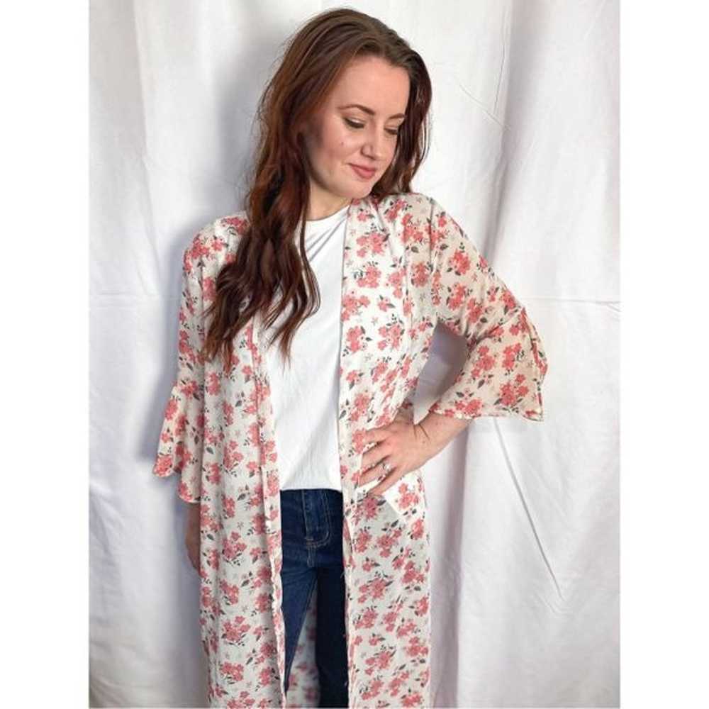 Pink Lily kimono/shrug - image 11