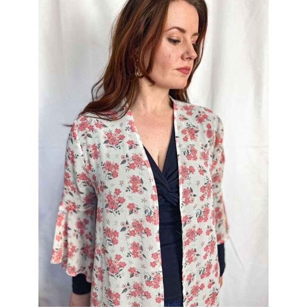 Pink Lily kimono/shrug - image 5