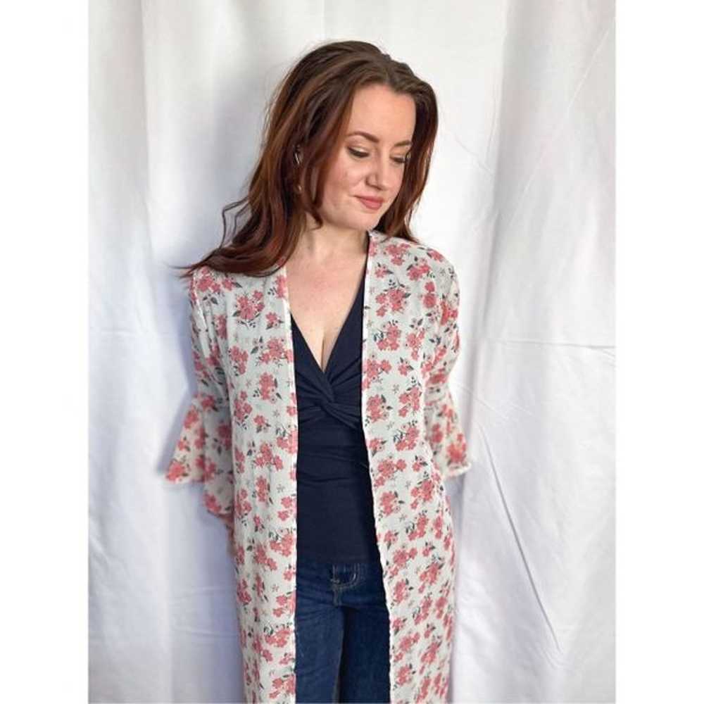 Pink Lily kimono/shrug - image 6