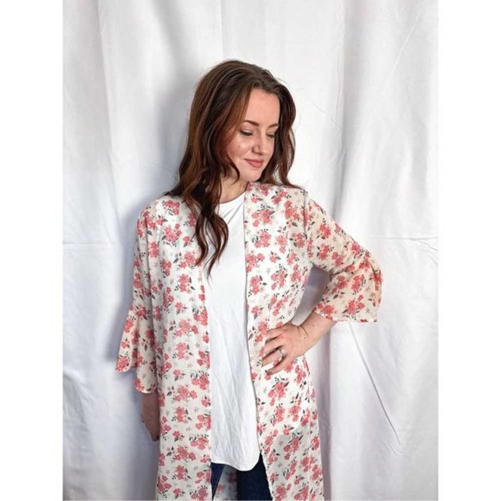 Pink Lily kimono/shrug - image 8