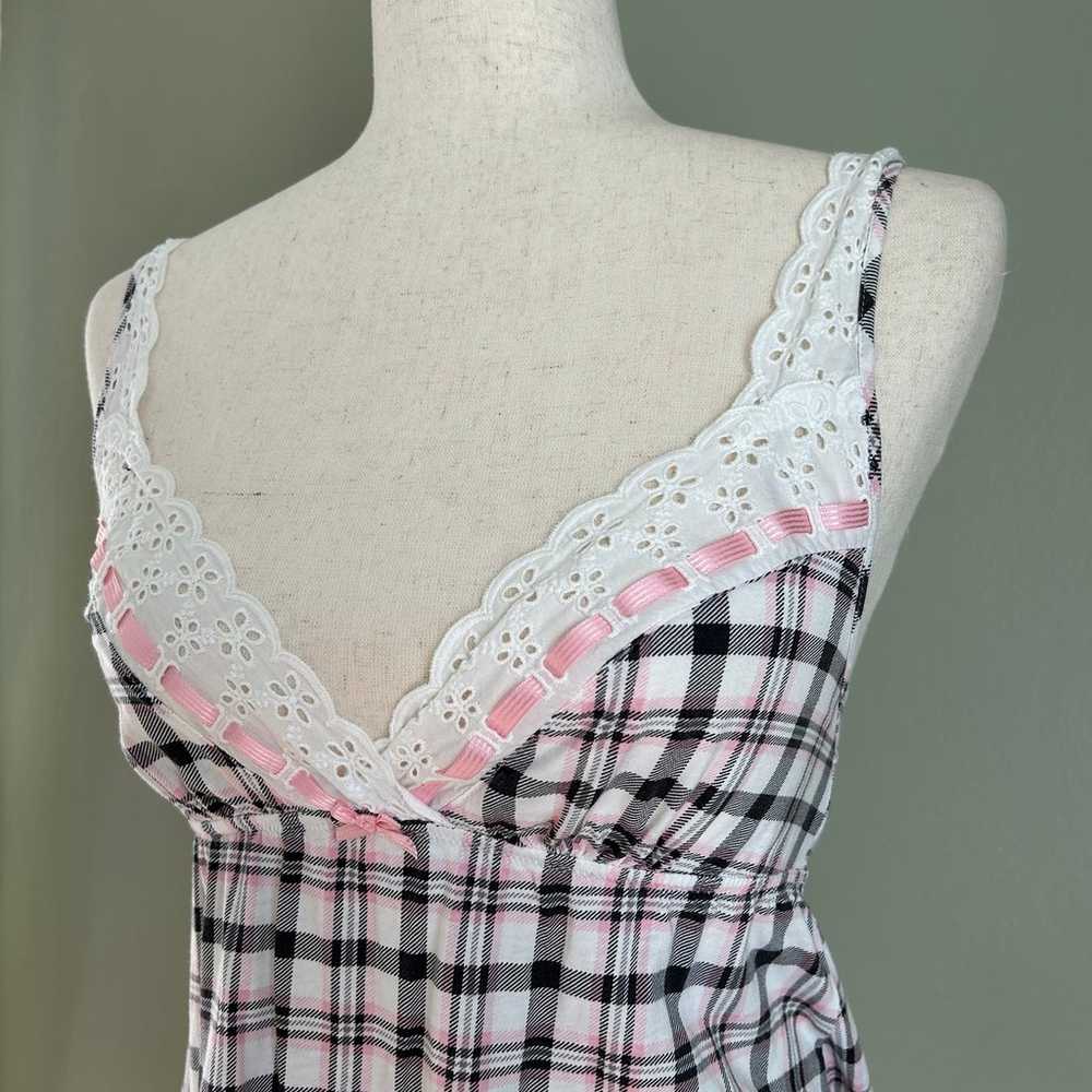 Victoria’s Secret coquette cottagecore plaid ribb… - image 4