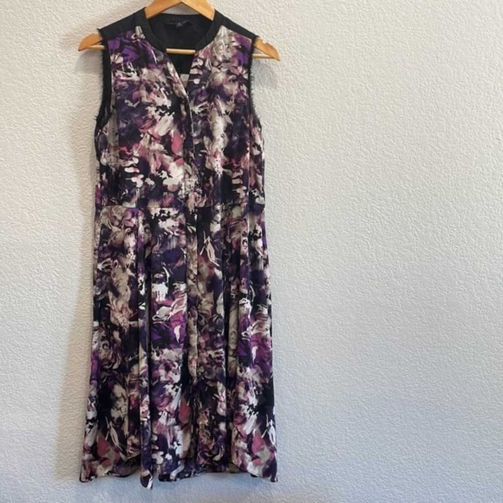 Simply Vera By Vera Wang Purple Abstract Floral S… - image 2