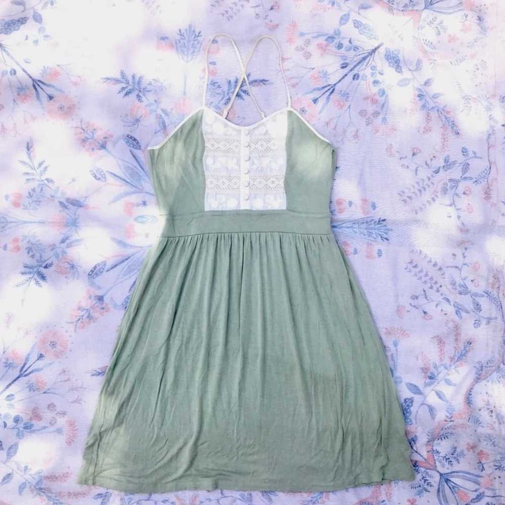 Urban Outfitters Kimchi Blue Green Mini Dress - image 8