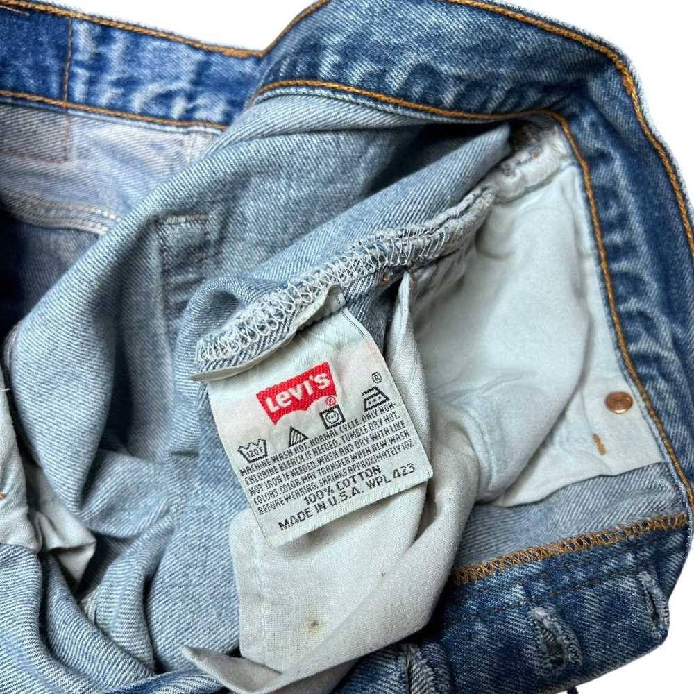 Levi's × Made In Usa × Vintage Vtg 90s Levi’s 501… - image 5