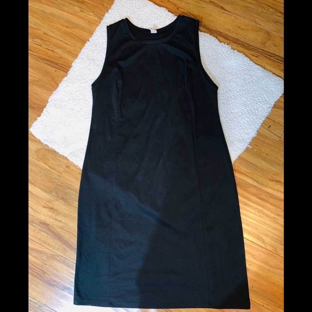 NWOT Beautiful black crew neck sleeveless sheath … - image 8