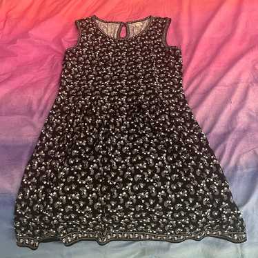 NWOT Max Studio Black Floral Dress for Women’s For