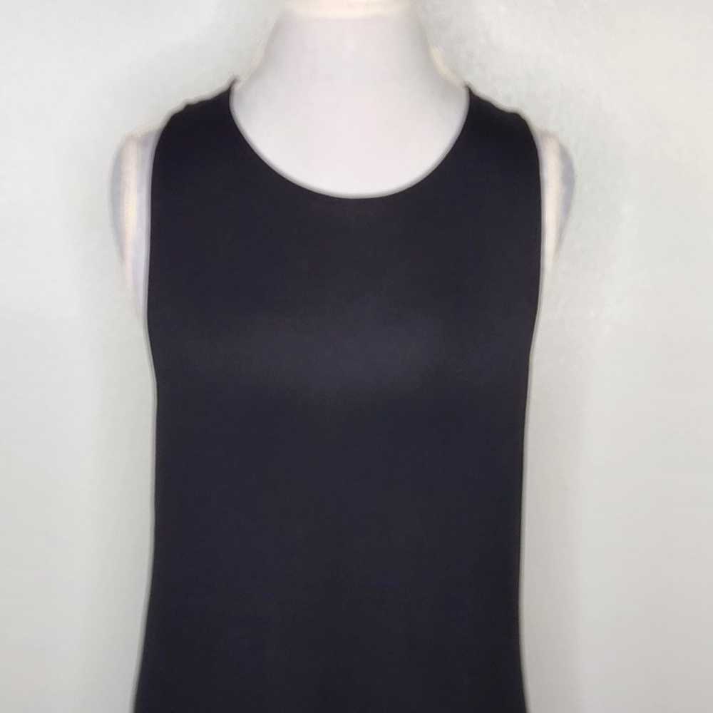 Gap Black Twist Racerback Maxi Tank Dress Size XL - image 2