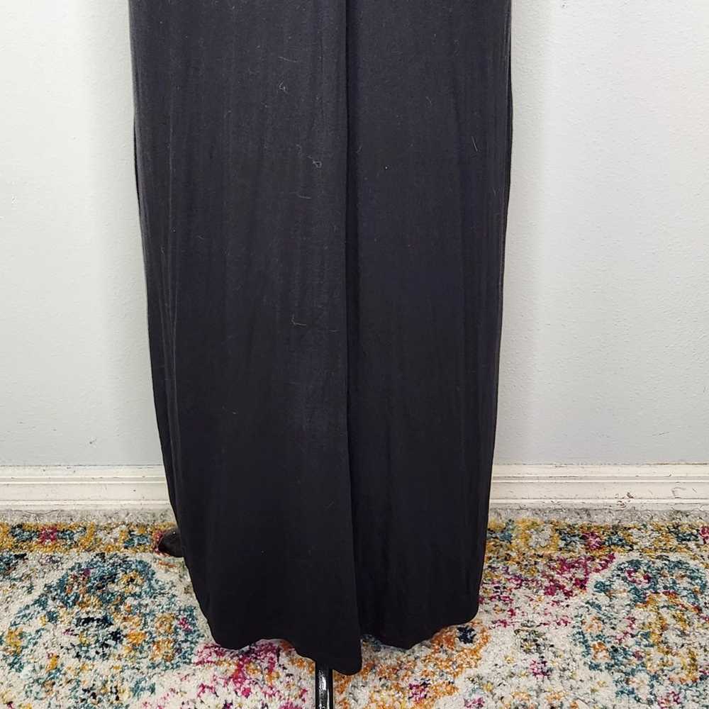 Gap Black Twist Racerback Maxi Tank Dress Size XL - image 7