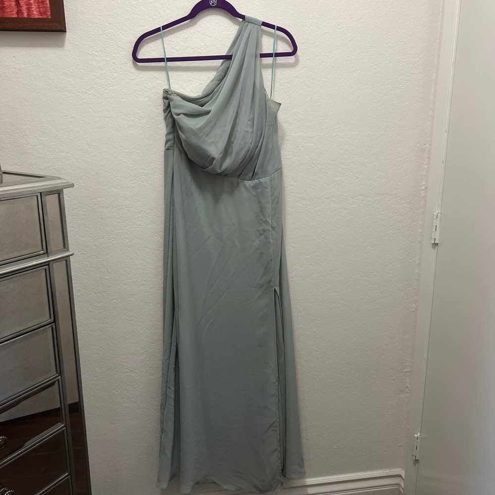 Birdy Grey sage green KIRA bridesmaid dress XL - image 1