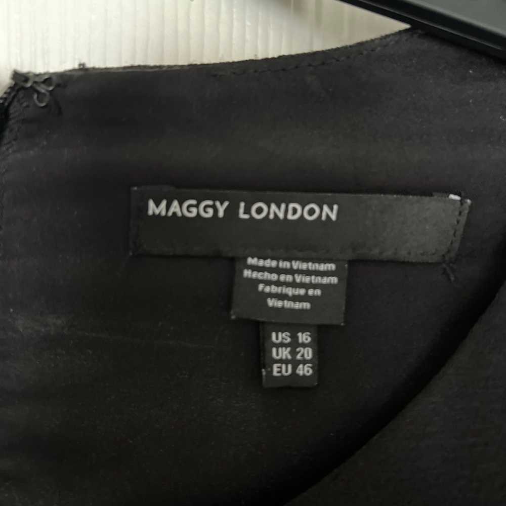 maggy london black dress - image 5