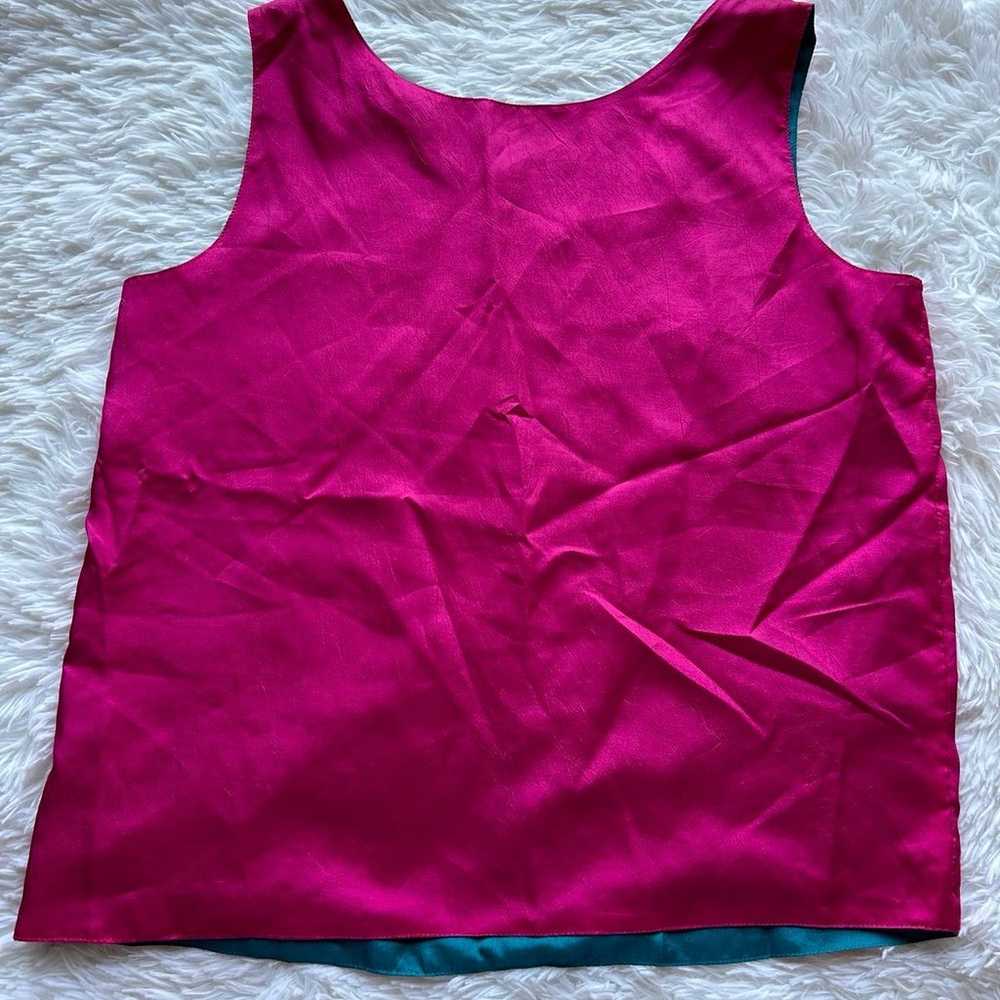 Vintage handmade reversible top - image 7