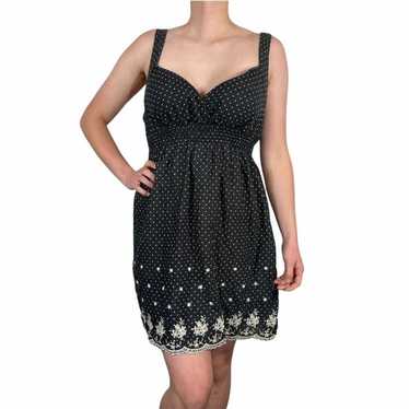 Charlotte Russe Black and White Polka Do