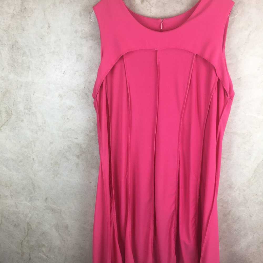 Anthony Richards Pink Summer Dress Size XL - image 6