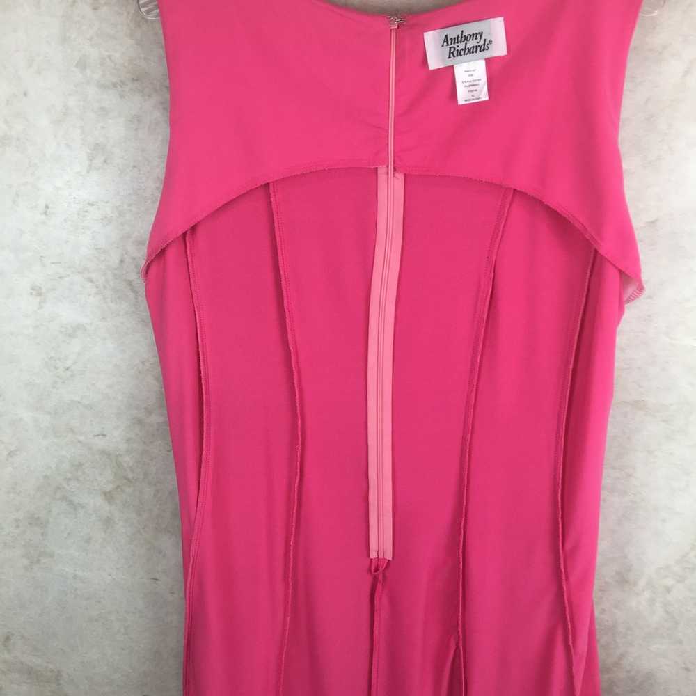 Anthony Richards Pink Summer Dress Size XL - image 7