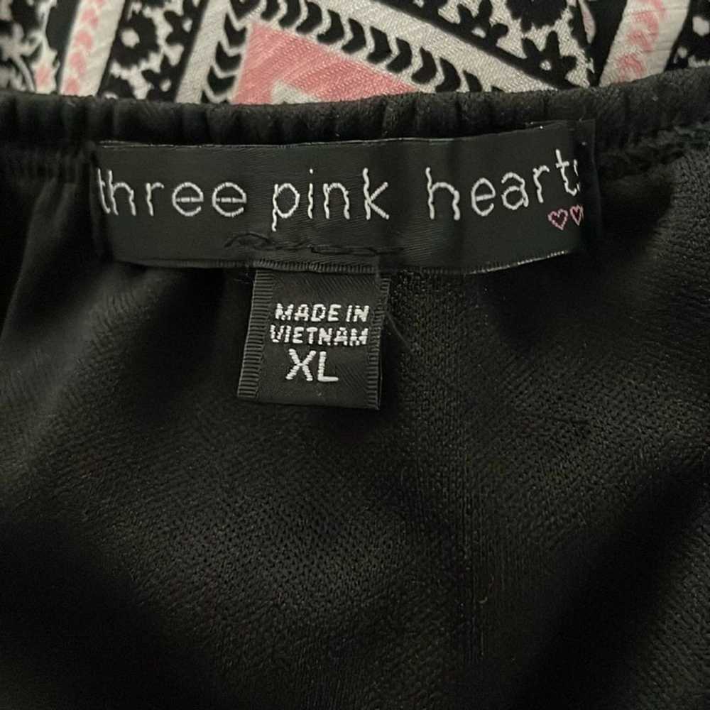 ♥️Three Pink Hearts♥️Ladies Maxi Dress size (XL) - image 8