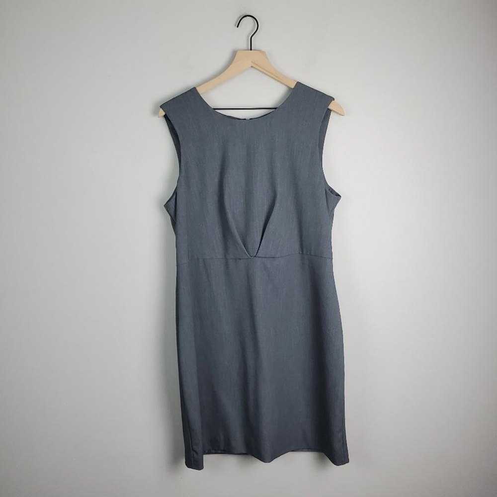 A New Day Gray Sleeveless Work Dress 16 - image 1