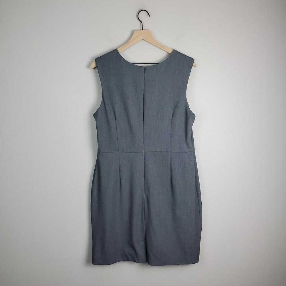 A New Day Gray Sleeveless Work Dress 16 - image 6