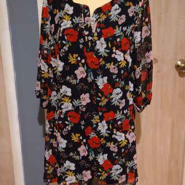 2X Impressions Floral Dress