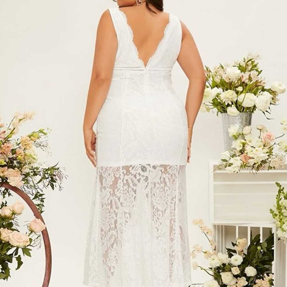 Lace wedding dress - image 2