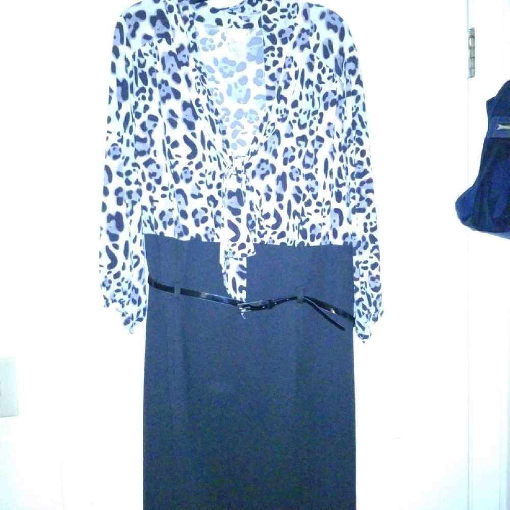 Animal print career or church dress - image 1