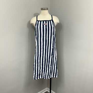 Nike Navy Stripe Midi Dress