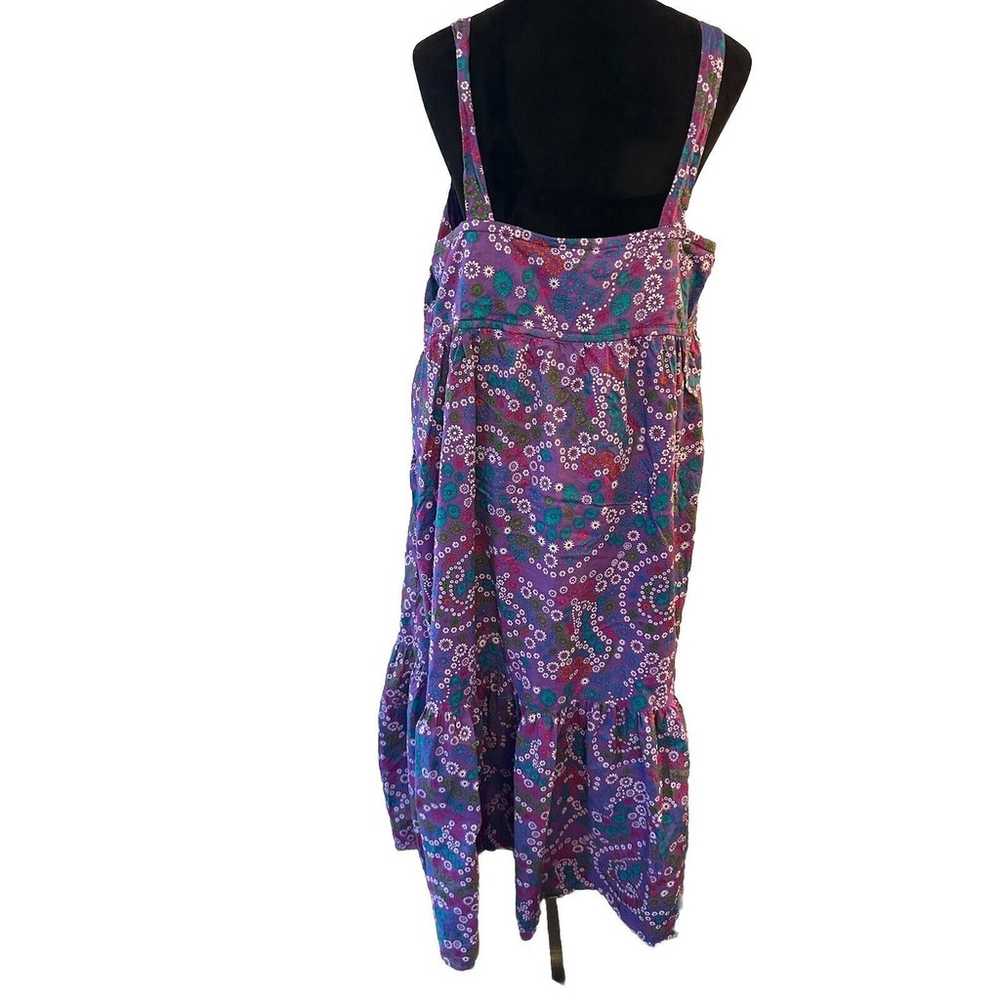 AVENUE 24/7 Plus Size 20W Maxi Sun Dress Purple F… - image 2