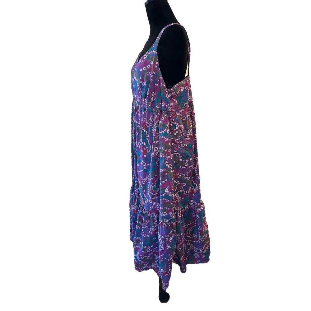 AVENUE 24/7 Plus Size 20W Maxi Sun Dress Purple F… - image 3