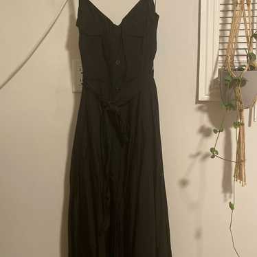 Aqua maxi black dress - image 1