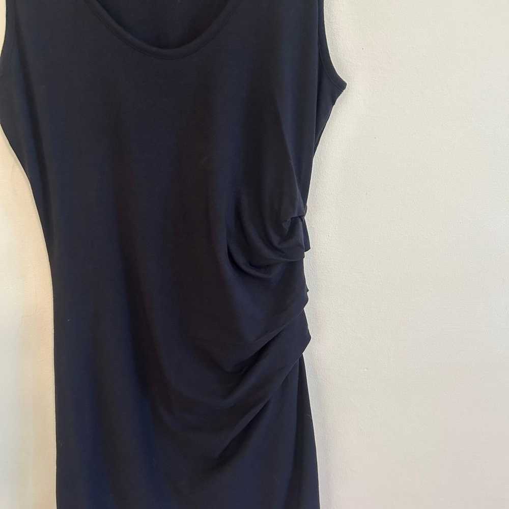 Athleta Della Side Ruched Tank Dress Size Small W… - image 2