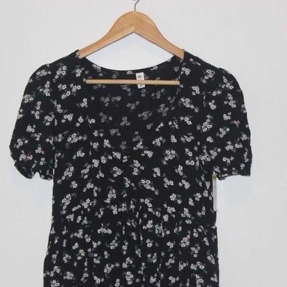 NWOT Bp Floral Black Mini Dress Women Size Small - image 4