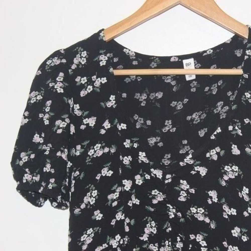 NWOT Bp Floral Black Mini Dress Women Size Small - image 5