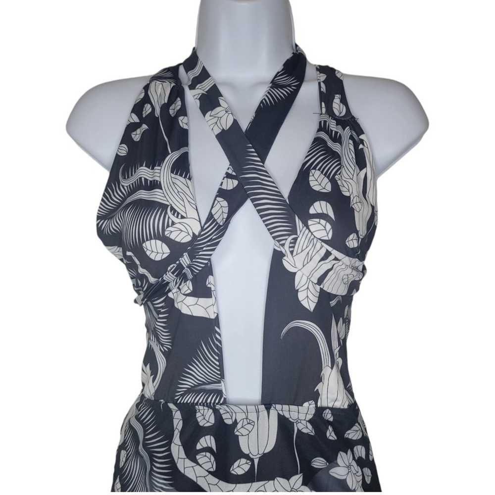 Halfheart Women's Black & White Sleeveless Bodyco… - image 8